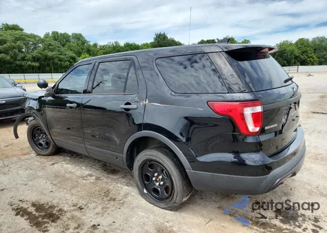 2017 Ford Explorer Police Interceptor z USA, uszkodzony, nr VIN 1FM5K8AR6HGA63727